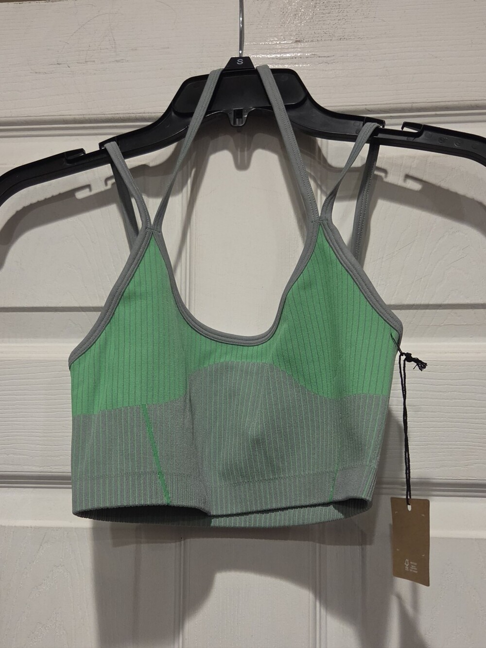 ASTROREMIGES HARMONEY STRIPED CROP TANK TOP